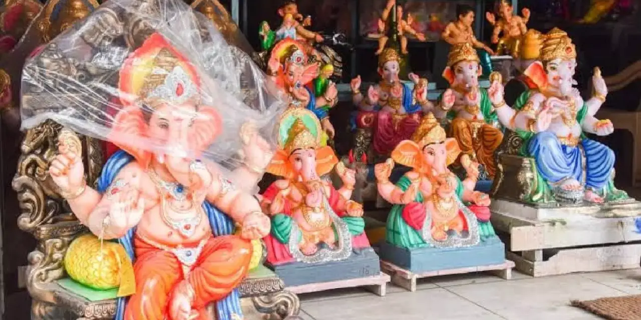 ಪಿ.ಒ.ಪಿ ಗಣೇಶ ಮೂರ್ತಿ ಹಾಗೂ ಡಿ.ಜೆ. ಬಳಕೆಗೆ ಅವಕಾಶವಿಲ್ಲ.