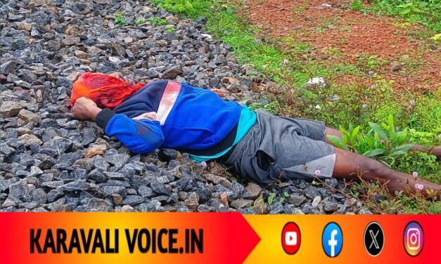 ಗೂಡ್ಸ್ ರೈಲಿಗೆ ತಲೆಕೊಟ್ಟು ವ್ಯಕ್ತಿ ಆತ್ಮಹತ್ಯೆ