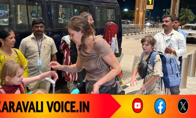 ಪಾಂಡವರ ಗುಹೆಯಿಂದ ವಿಮಾನ ನಿಲ್ದಾಣದವರೆಗೆ: ರಷ್ಯಾ ಮಹಿಳೆ ಮಕ್ಕಳೊಂದಿಗೆ ಮರಳಿ ತಾಯ್ನಾಡಿಗೆ 