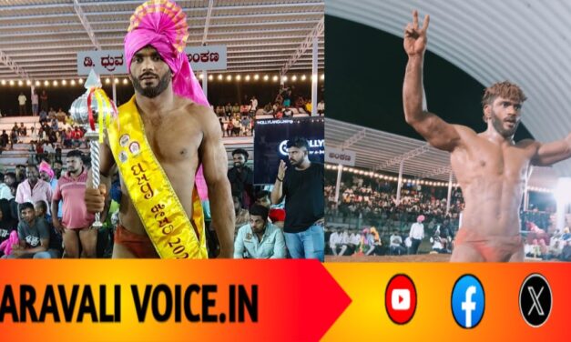 ದಸರಾ ದಂಗಲ್: ಹಳಿಯಾಳದ ಪೈಲ್ವಾನನಿಗೆ ದಸರಾ ಕೇಸರಿ ಪಟ್ಟ