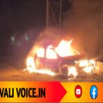 ಅರಬೈಲ್ ಘಟ್ಟದಲ್ಲಿ ಅಗ್ನಿ ಅವಘಡ: ಧಗಧಗ ಉರಿದು ಭಸ್ಮವಾದ ಕಾರು