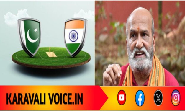 ಬೆಳಗಾವಿ: ಭಾರತ-ಪಾಕಿಸ್ತಾನ ಕ್ರಿಕೆಟ್ ಪಂದ್ಯಕ್ಕೆ ಶ್ರೀರಾಮಸೇನೆ ತೀವ್ರ ವಿರೋಧ