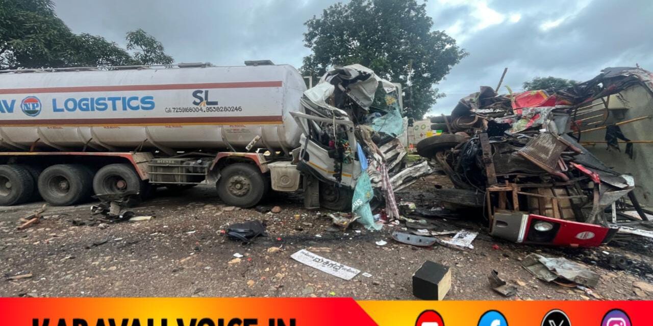 ಅಂಕೋಲಾದಲ್ಲಿ ಭೀಕರ ಅಪಘಾತ – ಲಾರಿ-ಬಸ್ ಡಿಕ್ಕಿ ಇಬ್ಬರ ಸಾವು, ಹಲವರಿಗೆ ಗಾಯ