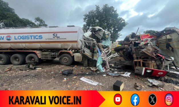 ಅಂಕೋಲಾದಲ್ಲಿ ಭೀಕರ ಅಪಘಾತ – ಲಾರಿ-ಬಸ್ ಡಿಕ್ಕಿ ಇಬ್ಬರ ಸಾವು, ಹಲವರಿಗೆ ಗಾಯ