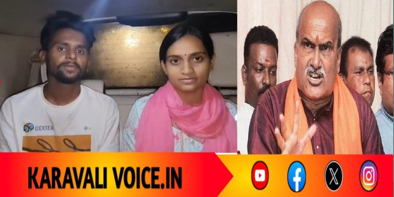 ಮುಕಳೇಪ್ಪ ಮದುವೆ ಪ್ರಕರಣ: ಮುಂಡಗೋಡಿಗೆ ಮುತಾಲಿಕ್ ಎಂಟ್ರಿ, ಬೃಹತ್ ಬೈಕ್ ರ್ಯಾಲಿ