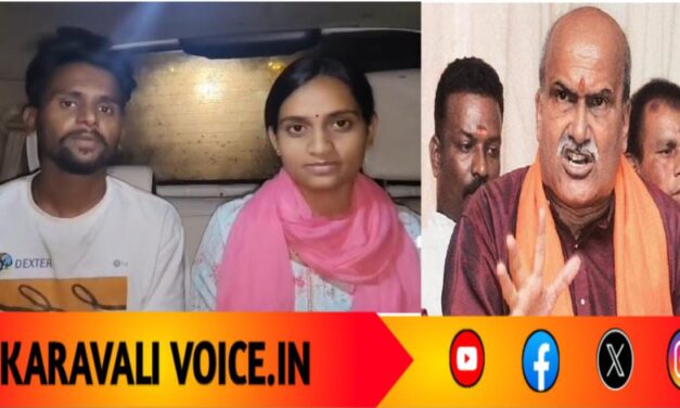 ಮುಕಳೇಪ್ಪ ಮದುವೆ ಪ್ರಕರಣ: ಮುಂಡಗೋಡಿಗೆ ಮುತಾಲಿಕ್ ಎಂಟ್ರಿ, ಬೃಹತ್ ಬೈಕ್ ರ್ಯಾಲಿ 