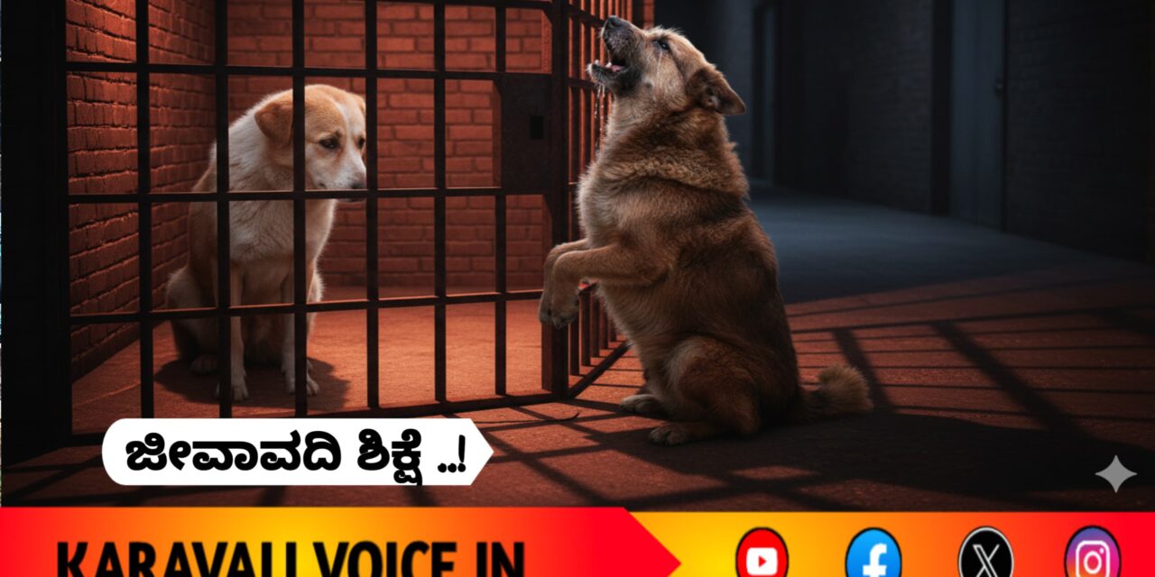 ಬೀದಿ ನಾಯಿಗಳಿಗೂ ಜೀವಾವಧಿ ಶಿಕ್ಷೆ!