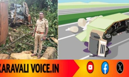 ಅಡಿಕೆ ತೋಟ ಹುಡುಕಿ ಹೋದ ಅಡಿಕೆ ತುಂಬಿದ ಲಾರಿ ಪಲ್ಟಿ!