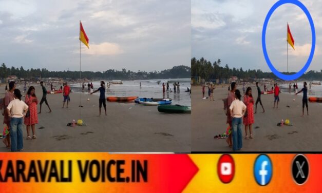ಗೋವಾದ ಬೀಚ್ ನಲ್ಲಿ ಕನ್ನಡ ಬಾವುಟ? ಕನ್ನಡಿಗರು ಶಾಕ್!