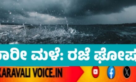 ಭಾರಿ ಮಳೆ ಹಿನ್ನಲೆ ಶಾಲೆಗಳಿಗೆ ರಜೆ ಘೋಷಣೆ!