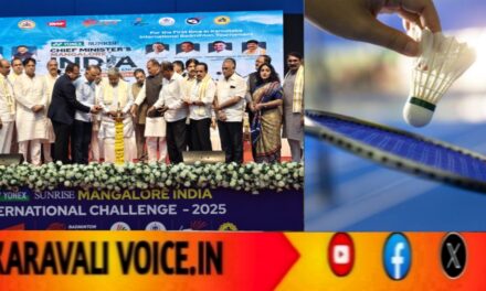 ಸಿಎಂ ಸ್ಮ್ಯಾಶ್!: ದಿನೇಶ್ ಗುಂಡೂರಾವ್ ಜೊತೆಗೆ ಬ್ಯಾಡ್ಮಿಂಟನ್ ಪಂದ್ಯ!