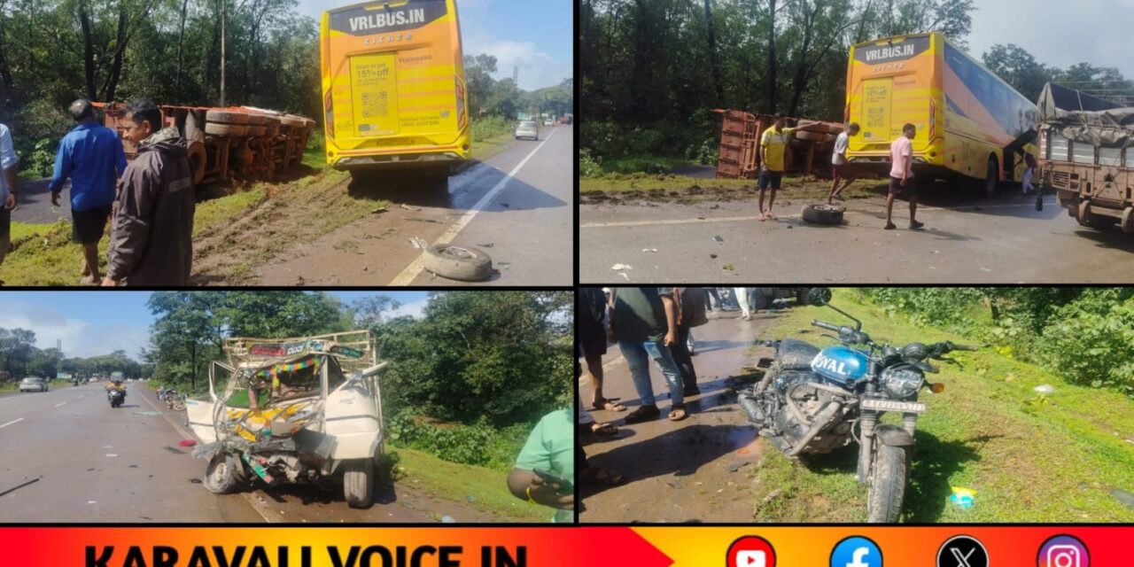 ಭೀಕರ ಸರಣಿ ಅಪಘಾತ: ಓರ್ವ ಸಾವು, ಹಲವರಿಗೆ ಗಂಭೀರ ಗಾಯ