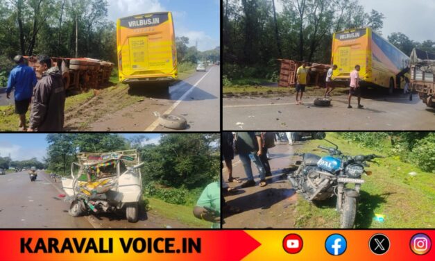 ಭೀಕರ ಸರಣಿ ಅಪಘಾತ: ಓರ್ವ ಸಾವು, ಹಲವರಿಗೆ ಗಂಭೀರ ಗಾಯ