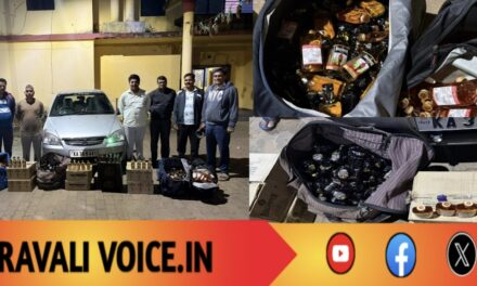 ಲಕ್ಷಾಂತರ ರೂ. ಮದ್ಯ ತುಂಬಿದ ಇಂಡಿಕಾ ಕಾರು ಬಿಟ್ಟು ಚಾಲಕ ಪರಾರಿ! 