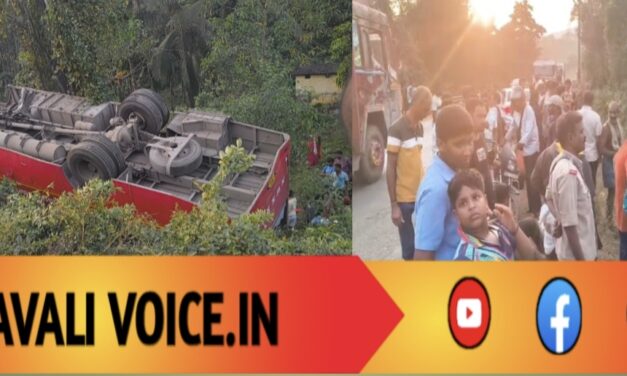 ಕೆಎಸ್ಆರ್ ಟಿಸಿ ಬಸ್ ಪಲ್ಟಿ: 20ಕ್ಕೂ ಹೆಚ್ಚು ಪ್ರಯಾಣಿಕರಿಗೆ ಗಾಯ, ಇಬ್ಬರ ಸ್ಥಿತಿ ಗಂಭೀರ! 