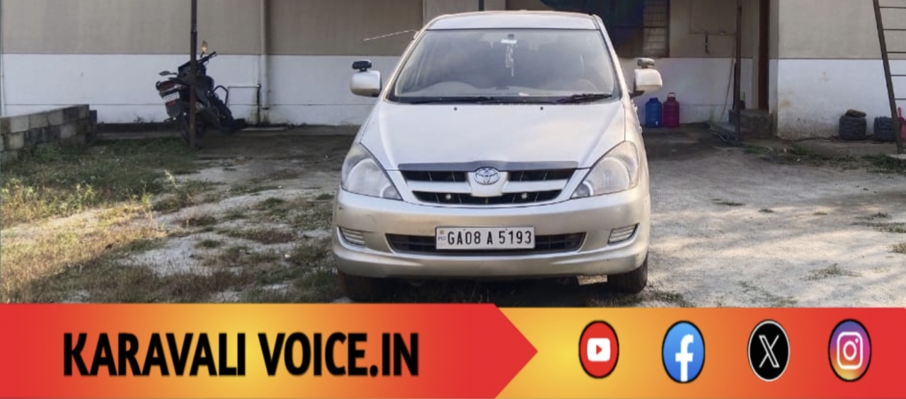 ಅಕ್ರಮ ಗೋಮಾಂಸ ಸಾಗಿಸುತ್ತಿದ್ದ ಇನ್ನೋವಾ ಜಪ್ತಿ: ಚಾಲಕ ಕಾಡಿಗೆ ಪರಾರಿ!