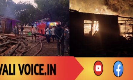 ಕರುಣೆ ತೋರದ ಅಗ್ನಿದೇವ: ಕಟ್ಟಿಗೆ ಮಿಲ್ ಧಗಧಗ!