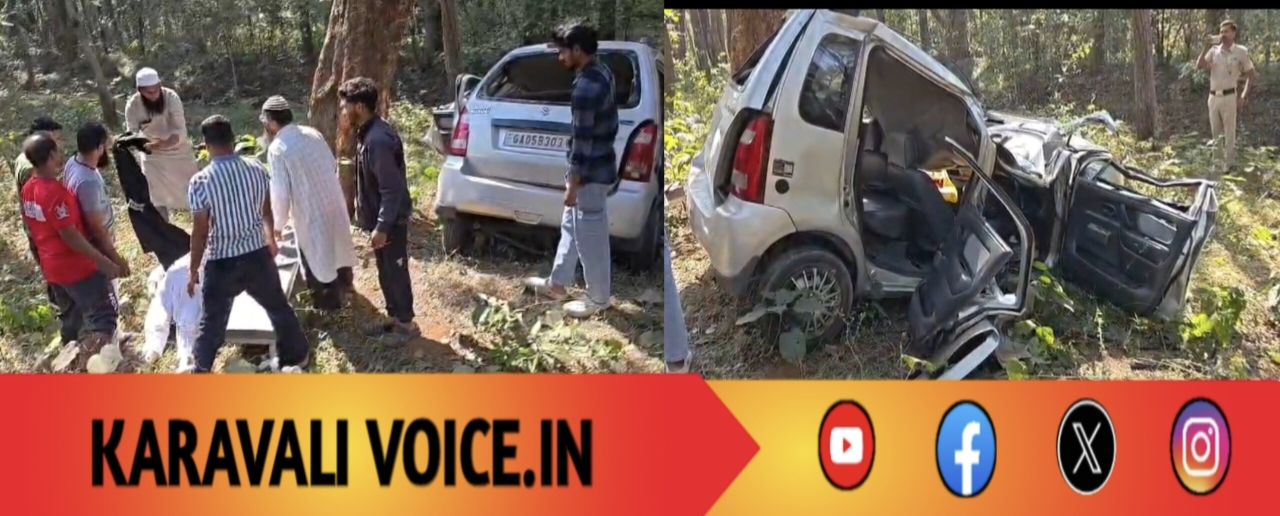 ಮರಕ್ಕೆ ಬಿಗಿದಪ್ಪಿದ ವ್ಯಾಗನರ್: ಒಬ್ಬರ ದುರ್ಮರಣ, ಇಬ್ಬರಿಗೆ ಗಂಭೀರ ಗಾಯ