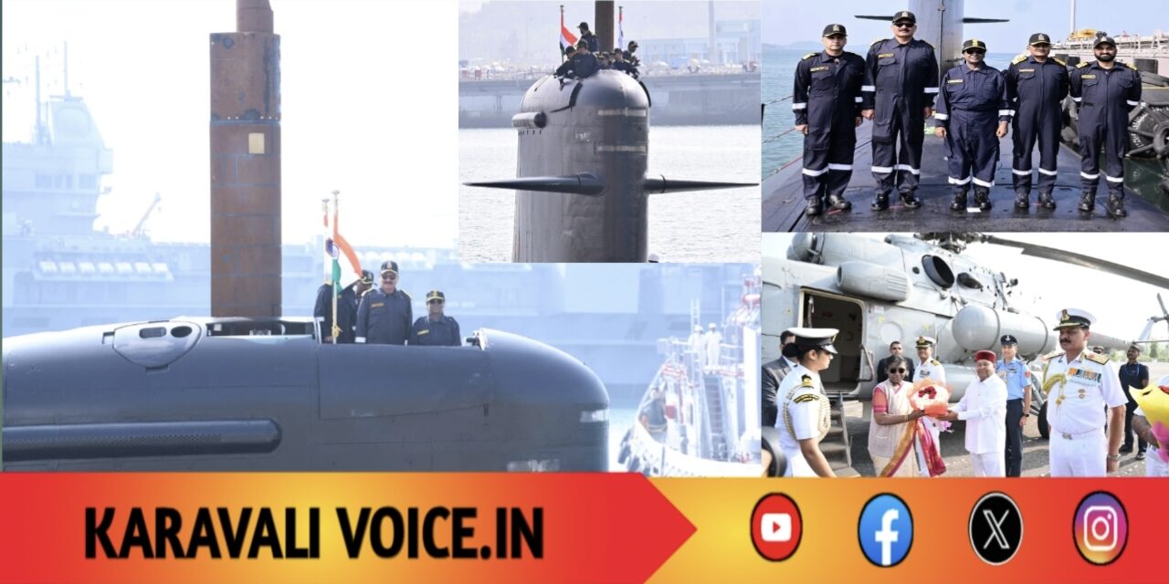 ಸಬ್‌ಮೆರಿನ್‌ಗೆ ಇಳಿದ ಮೊದಲ ಮಹಿಳಾ ರಾಷ್ಟ್ರಪತಿ!