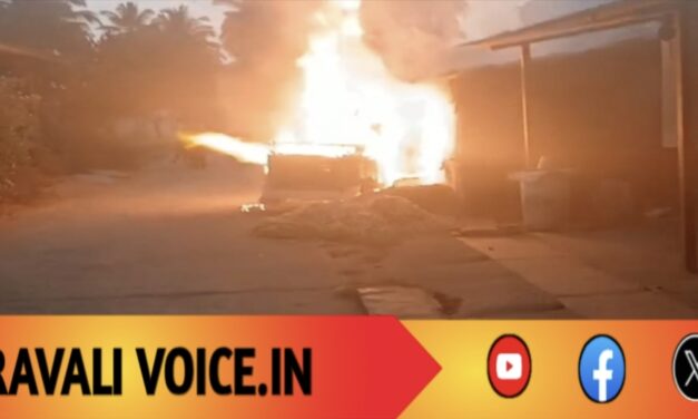 ಸಿಲಿಂಡರ್ ಸ್ಫೋಟ: ಹೊತ್ತಿ ಉರಿದ ಆಟೋ, ಮನೆಗೂ ಹಾನಿ