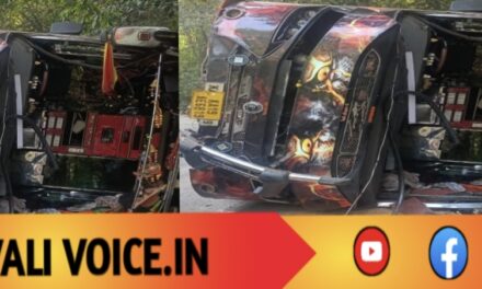 ಉತ್ತರ ಕನ್ನಡ ಪ್ರವಾಸಕ್ಕೆ ಬಂದಿದ್ದ ಕಾಲೇಜು ವಿದ್ಯಾರ್ಥಿಗಳ ಬಸ್ ಪಲ್ಟಿ