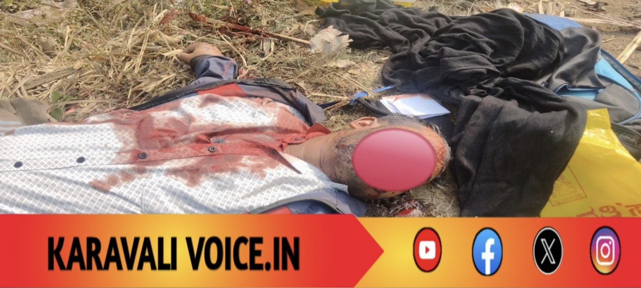 ಟ್ರ್ಯಾಕ್ಟರ್–ಬೈಕ್ ಭೀಕರ ಅಪಘಾತ: ಬೈಕ್ ಸವಾರ ಸ್ಥಳದಲ್ಲೇ ಸಾವು