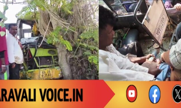 ಮತ್ತೆ ಕೆಎಸ್‌ಆರ್‌ಟಿಸಿ ಬಸ್ ಅಪಘಾತ: ಚಾಲಕ ಗಂಭೀರ, ಶಾಲಾ ಮಕ್ಕಳು ಸೇರಿ ಹಲವರಿಗೆ ಗಾಯ