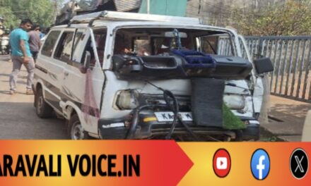 ಶಾಲಾ ಮಕ್ಕಳಿದ್ದ ವಾಹನ ಅಪಘಾತ: ಐವರಿಗೆ ಗಾಯ