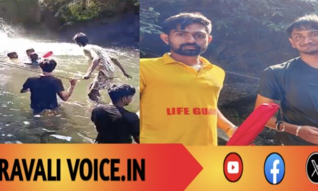 ಫಾಲ್ಸ್‌ನಲ್ಲಿ ಪ್ರವಾಸಿಗನ ಜೀವ–ಮರಣದ ಹೋರಾಟ!