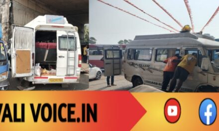 ತಂಗುದಾಣಕ್ಕೆ ಗುದ್ದಿ ಫ್ಲೈಓವರ್ ಗೋಡೆಗೆ ಅಪ್ಪಳಿಸಿದ ಟಿಟಿ: ಹಲವರಿಗೆ ಗಾಯ