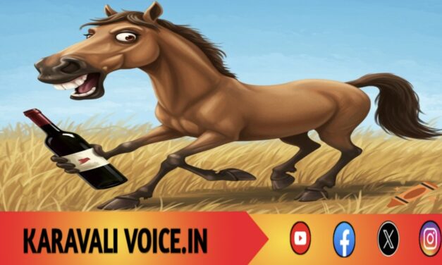 ‘ಲೈಟ್ ಹಾರ್ಸ್’ ಜೊತೆ ಬಂದವ, ಹಾರ್ಸ್ ಸ್ಪೀಡ್‌ನಲ್ಲಿ ಕಾಡಿಗೆ ಪರಾರಿ!