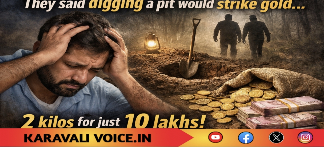 ಗುಂಡಿ ತೋಡಿದ್ರೆ ಬಂಗಾರ ಸಿಗತ್ತಂತೆ.. ಹತ್ತು ಲಕ್ಷಕ್ಕೆ 2 ಕೆಜಿ ಚಿನ್ನ!