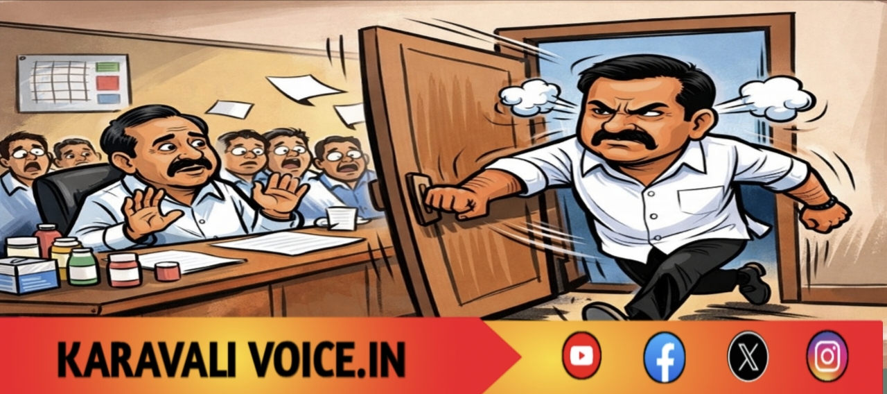 ಉಸ್ತುವಾರಿ ಸಚಿವರ ಮಾತಿಗೆ ಸಭೆಯಿಂದ ಎದ್ದು ನಡೆದ ಶಾಸಕ ಸತೀಶ್ ಸೈಲ್