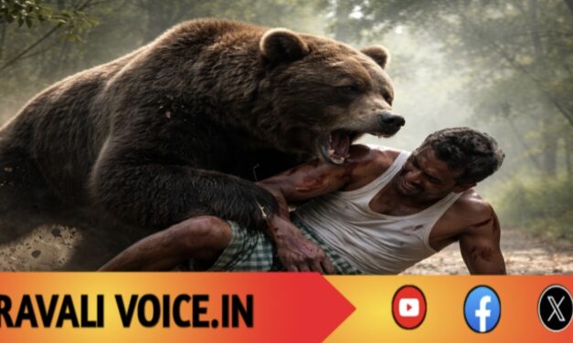 ಗದ್ದೆಗೆ ಹೊರಟ ರೈತನಿಗೆ ಕರಡಿ ಅಟ್ಯಾಕ್!