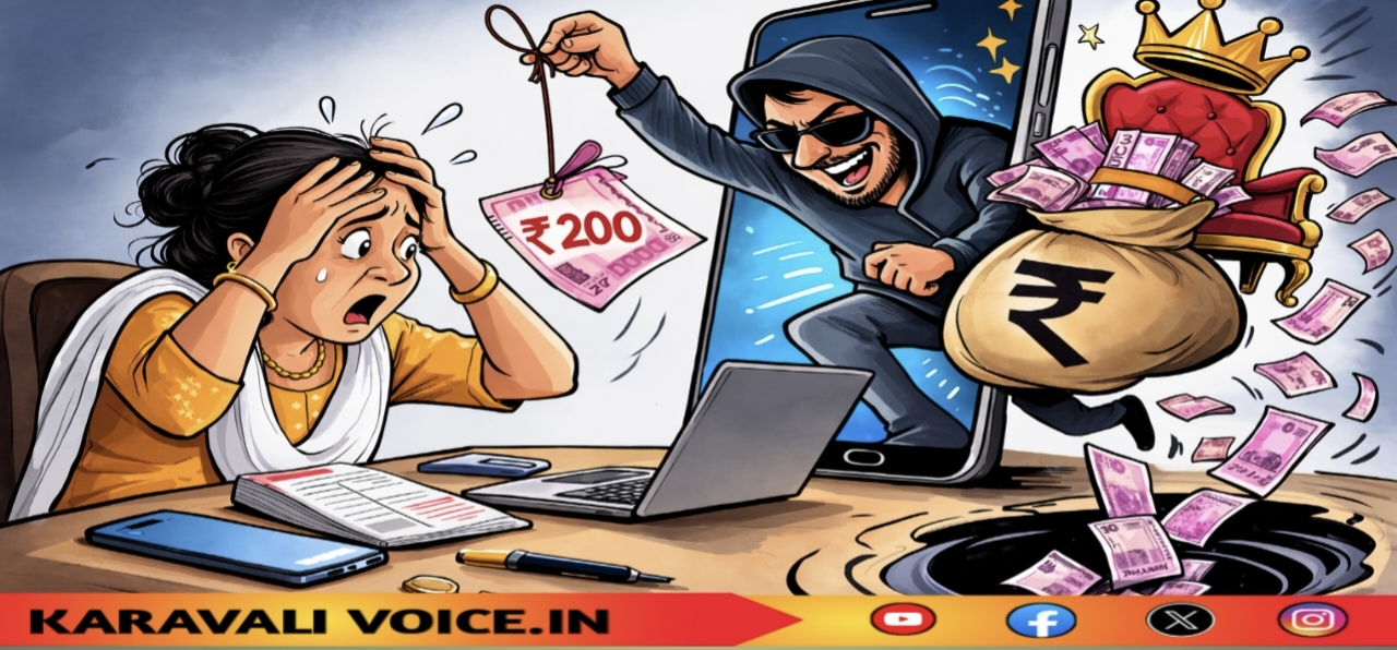 ₹200 ಲಾಭ ತೋರಿಸಿ ₹7 ಲಕ್ಷ ದೋಚಿದ ‘VIP’ ಜಾಬ್!