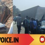 ಕಾರವಾರದಲ್ಲಿ ಕಾರಿನ ಮೇಲೆ ಮುಗುಚಿ ಬಿದ್ದ ಕಂಟೆನರ್! 