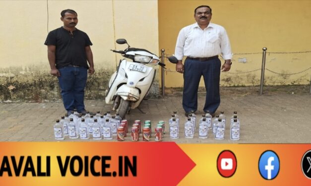 ಸ್ಕೂಟಿ ಬೀಳಿಸಿದವ ಸಾವಿರಾರು ರೂ. ಮೌಲ್ಯದ ಹೆಂಡ ಬಿಟ್ಟು ಪರಾರಿ!