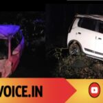 ತಿರುವಿನಲ್ಲಿ ಕಾರು ಪಲ್ಟಿ: ಐವರು ಪ್ರಾಣಾಪಾಯದಿಂದ ಪಾರು