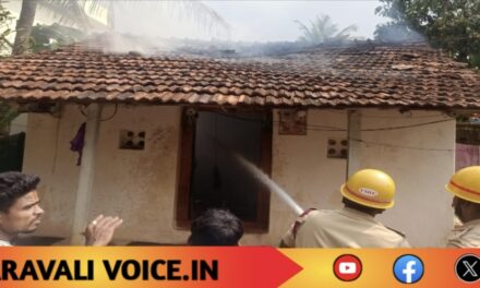 ಅಡುಗೆ ಅನಿಲ ಸೋರಿಕೆ: ಮನೆಗೆ ಬೆಂಕಿ ತಗುಲಿ ಲಕ್ಷಾಂತರ ರೂ. ಹಾನಿ