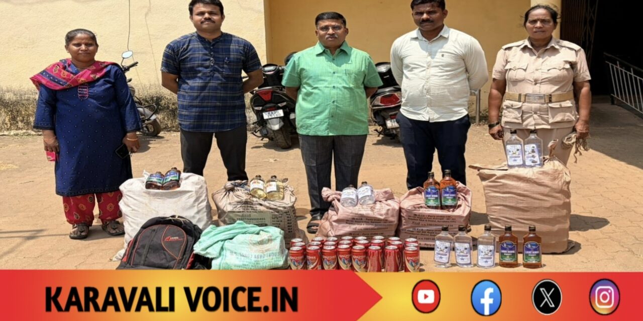 ಕಾಡಿನ ಮಧ್ಯೆ ಸೀಕ್ರೆಟ್ ಲಿಕ್ಕರ್ ಲಾಕರ್: ಅಬಕಾರಿಗೆ ಸಿಕ್ಕಿದ ಕೀ!