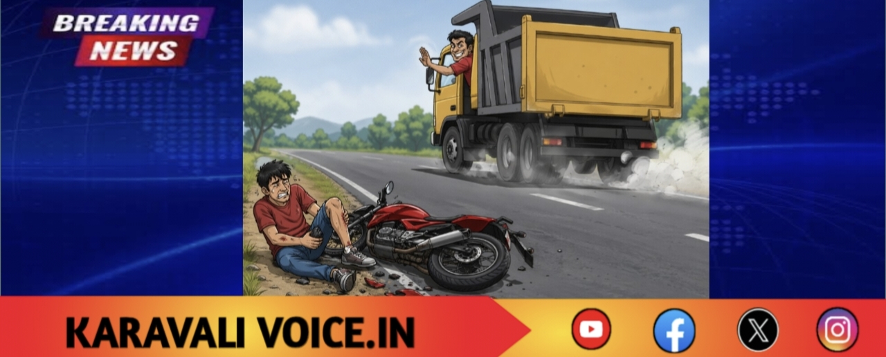 ಡಿಕ್ಕಿ ಹೊಡೆದು ನಿಲ್ಲದ ‘ಅಮಾನವೀಯ’ ಟಿಪ್ಪರ್ ಚಾಲಕ!