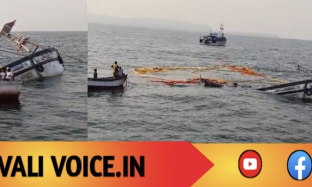 ಆಳ ಸಮುದ್ರದಲ್ಲಿ ಬೋಟ್ ಮುಳುಗಡೆ: 22 ಮೀನುಗಾರರು ಪಾರು