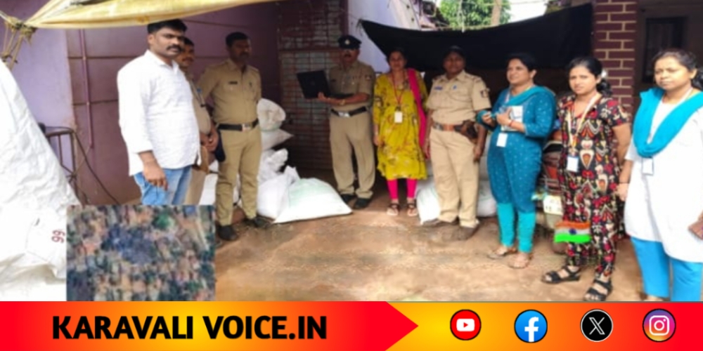 ಮನೆಯ ಹೊರಗೇ ಪಡಿತರ ಅಕ್ಕಿ ಸಾಮ್ರಾಜ್ಯ!