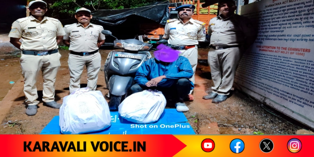 ಗೋವಾ ಮದ್ಯ ಅಕ್ರಮ ಸಾಗಾಟ: ಹುಬ್ಬಳ್ಳಿ ವ್ಯಕ್ತಿ ಬಂಧನ