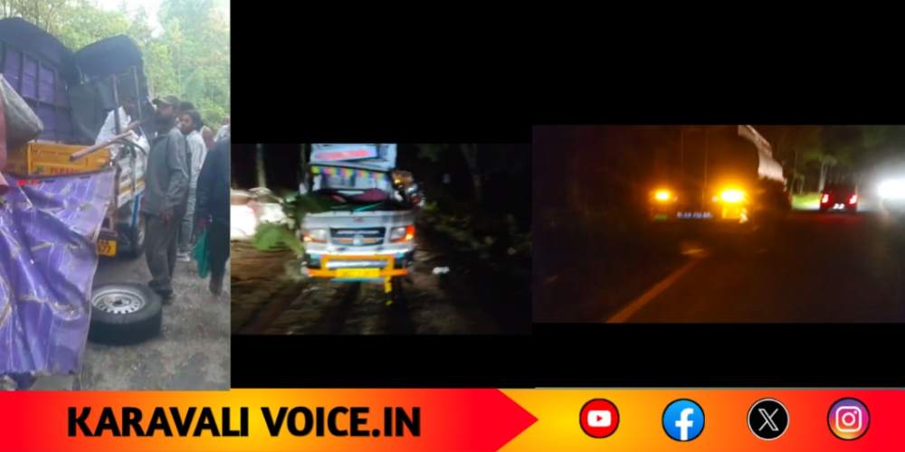 ಟ್ಯಾಂಕರ್–ಲಾರಿ ಮುಖಾಮುಖಿ; ಇಬ್ಬರು ಗಂಭೀರ!