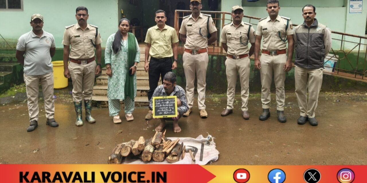 33 ಕೆಜಿ ಶ್ರೀಗಂಧ ಜಪ್ತಿ: ಓರ್ವ ಸೆರೆ, ಓರ್ವ ಪರಾರಿ