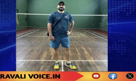 ಬ್ಯಾಡ್ಮಿಂಟನ್ ಆಡುತ್ತಿದ್ದಾಗಲೇ ಕುಸಿದು ಬಿದ್ದ ಶಿಕ್ಷಕ ನಿಧನ
