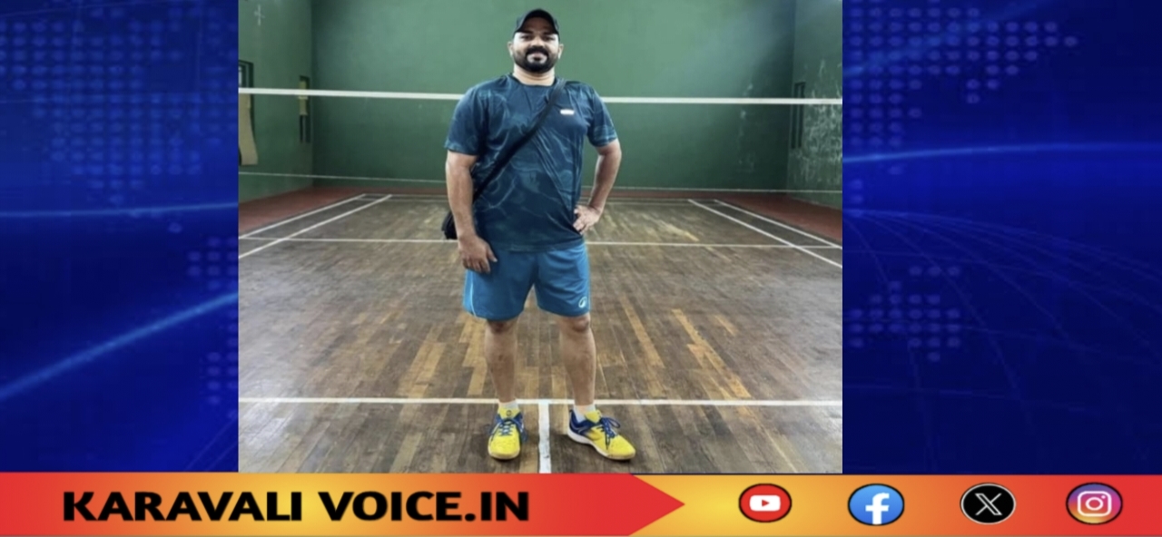 ಬ್ಯಾಡ್ಮಿಂಟನ್ ಆಡುತ್ತಿದ್ದಾಗಲೇ ಕುಸಿದು ಬಿದ್ದ ಶಿಕ್ಷಕ ನಿಧನ