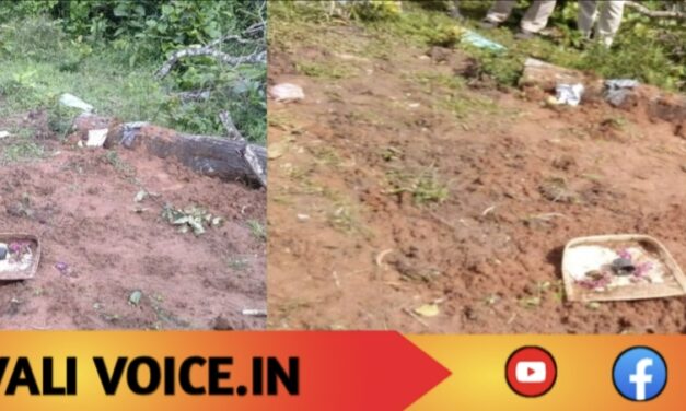 ಕುರಿ ಹೂತು ವಾಮಾಚಾರ: ತನಿಖೆಗೆ ಪೊಲೀಸರು ಹಿಂದೇಟು? ಗ್ರಾಮಸ್ಥರ ಆರೋಪ