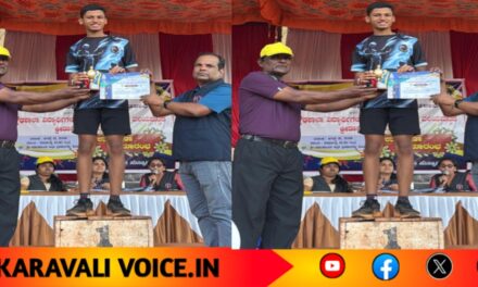 ಪ್ರಜಯ್ ಪ್ರೀತಮ್ ಬಾರ್ಕೂರ್‌ಗೆ ವೈಯಕ್ತಿಕ ವೀರಾಗ್ರಣಿ ಪ್ರಶಸ್ತಿ